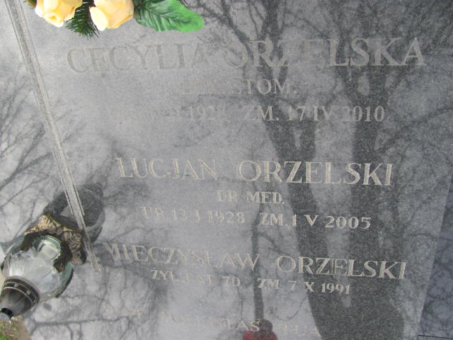 Lucjan Orzelski 1928 Lublin ewangelicki - Grobonet - Wyszukiwarka osób pochowanych