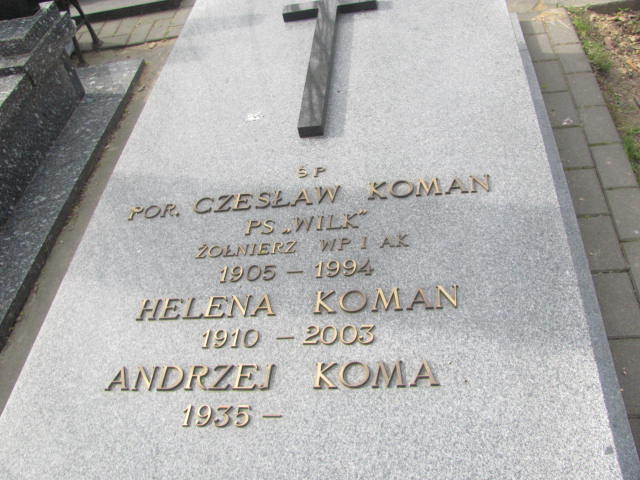 Czesław Koman 1905 Lublin ewangelicki - Grobonet - Wyszukiwarka osób pochowanych