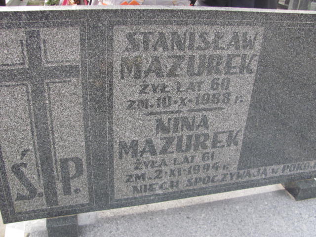 Nina Mazurek 1933 Lublin ewangelicki - Grobonet - Wyszukiwarka osób pochowanych