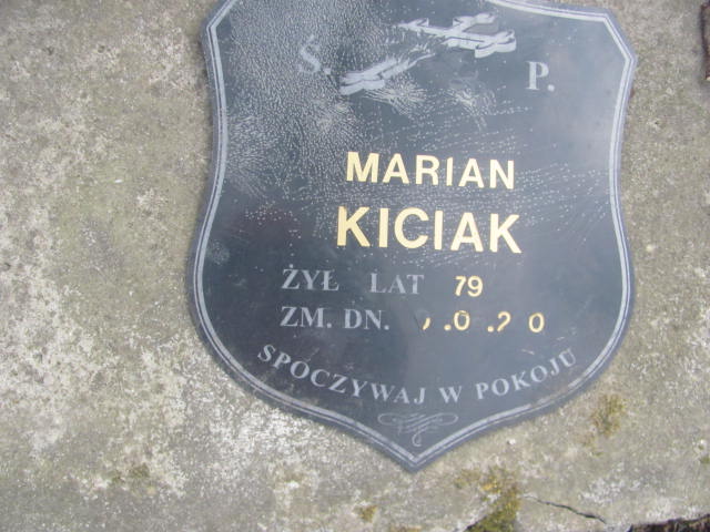 Marian Alojzy Kiciak 1925 Lublin ewangelicki - Grobonet - Wyszukiwarka osób pochowanych