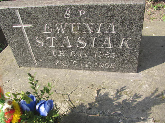 Ewa Stasiak  1965 Lublin ewangelicki - Grobonet - Wyszukiwarka osób pochowanych