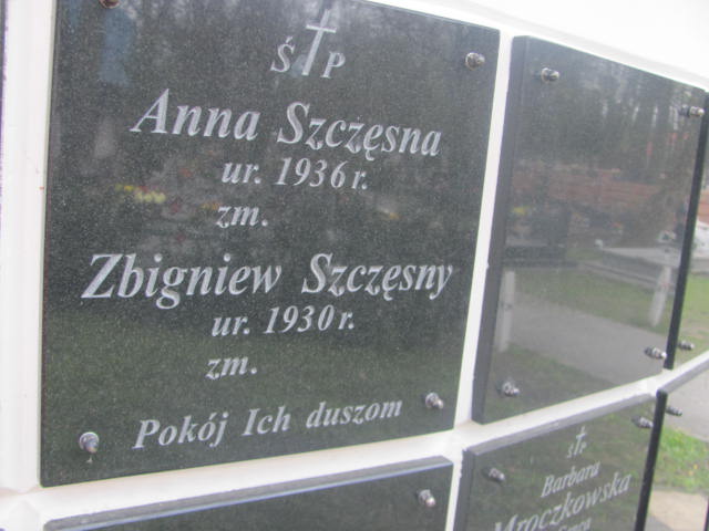 Zbigniew Szczęsny 1930 Lublin ewangelicki - Grobonet - Wyszukiwarka osób pochowanych